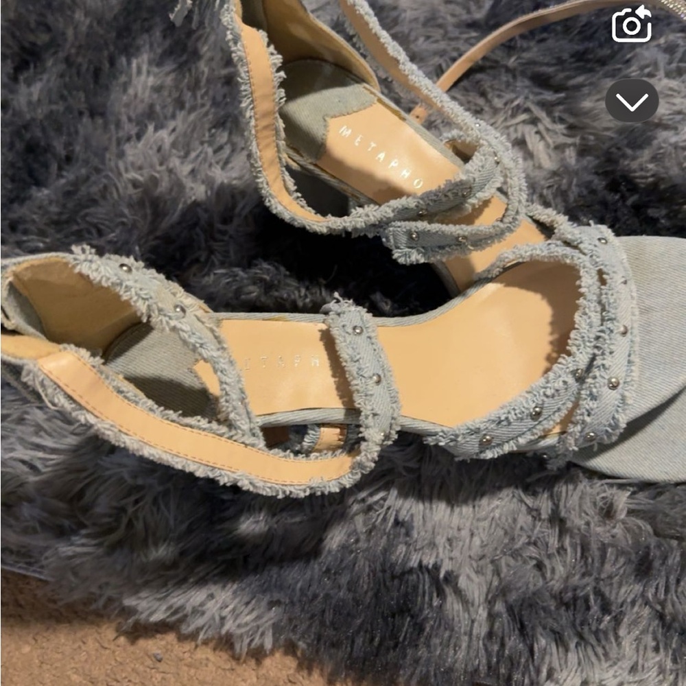 Jean heels